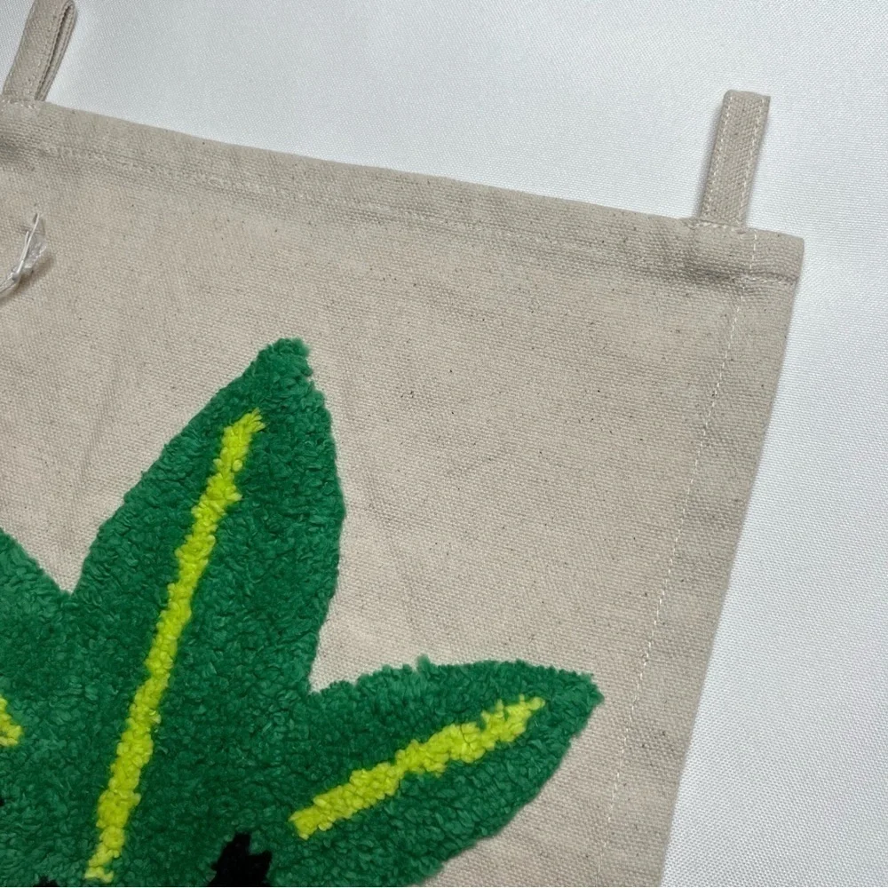 Urban Outfitters Mini Tufted Flag Textured Mary Jane 100% Cotton Tapestry NWT